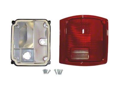 Taillight Assembly,Standard Right,73-91