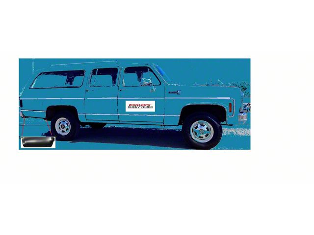 1973-91 Suburban Rear Quarter Panel Lower Section, Left