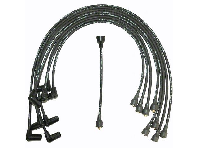 1973 Camaro Lectric Limited Spark Plug Wire Set, Small Block V8, Date Coded 1-Q-73