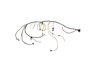 1973 Corvette Engine Wiring Harness 350ci With Automatic Transmission Show Quality