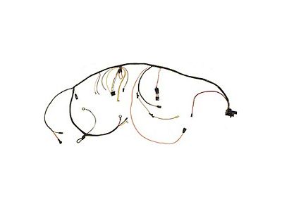 1973 Corvette Engine Wiring Harness 454ci With Automatic Transmission