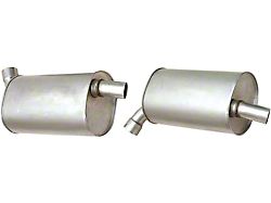 1973 Corvette Mufflers 2-1/2 Aluminized
