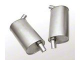 Mufflers, 2, Aluminized (1973 Corvette C3)
