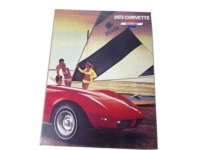 1973 Corvette Standard and Optional Features Sales Brochure