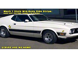 1973 Mustang Base Model Side Stripe Kit