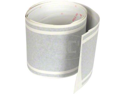 1973 Mustang Mach 1 Exterior Stripe Kit, Argent Silver-Gray