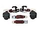 1974-1975 Corvette 3-Point Shoulder Harness And Seat Belt Set Retractable Convertible Black (Sting Ray Convertible)