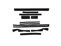 Radiator And Fan Shroud Seal Kit With Air Conditioning (74-75 Corvette C3)
