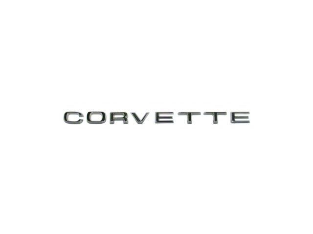 1974-1975 Corvette Rear Bumper Corvette Letters