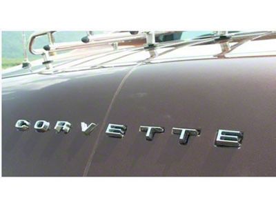 1974-1975 Corvette Rear Bumper Letter Set
