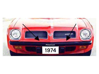 1974-1975 Firebird Front Header Filler Panel