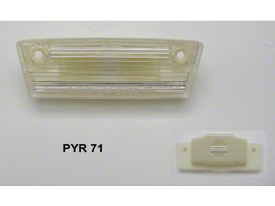 License Lamp Assy 74-78