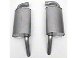 1974-1979 Corvette Aluminized Mufflers 2-1/2