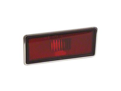 CA Side Marker Light, Rear, Right 1974Late-1982