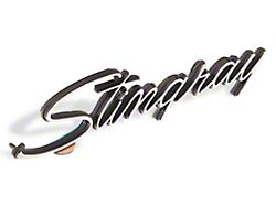 1974-76 Corvette Stingray Side Emblem 