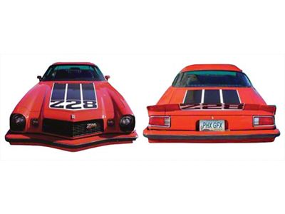 1974 Camaro Z/28 Hood/Trunk/Spoiler Decal Kit (Z/28 Coupe)