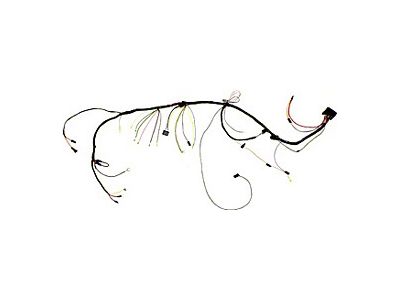 1974 Corvette Engine Wiring Harness 454ci With Manual Transmission Show Quality