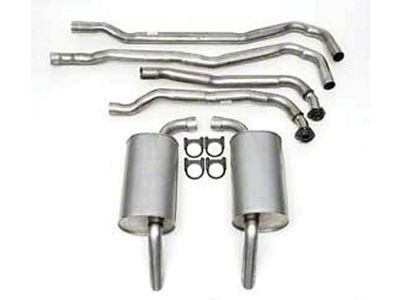 1974 Corvette Exhaust System Small Block 195hp Aluminized 2 With Automatic Transmission