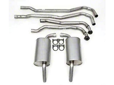 1974 Corvette Exhaust System Small Block 195hp Aluminized 2 With Manual Transmission
