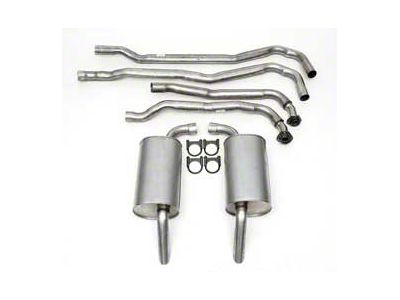 Header-Back Exhaust System (1974 L82 V8 Corvette C3 w/ Automatic Transmission)