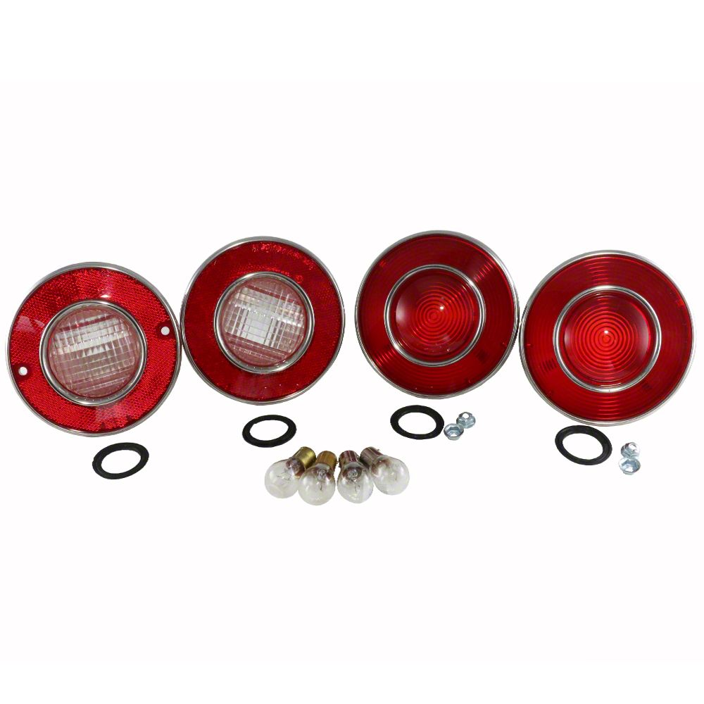 Ecklers Taillight Set, With BackUp Lights, 1974