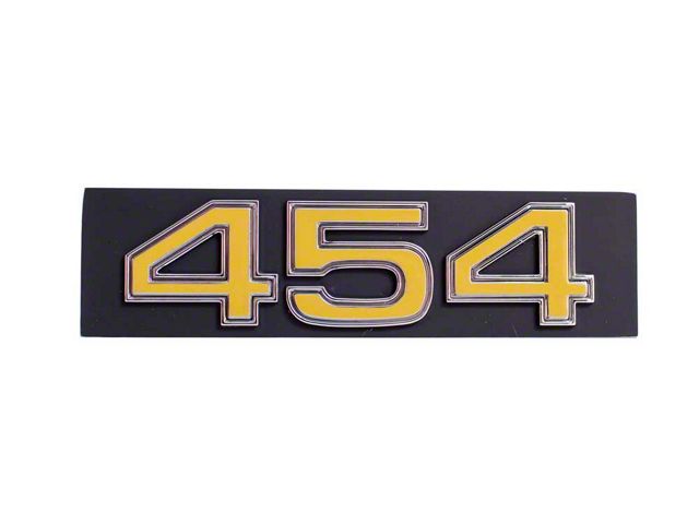 75-76 Grille Emblem 454