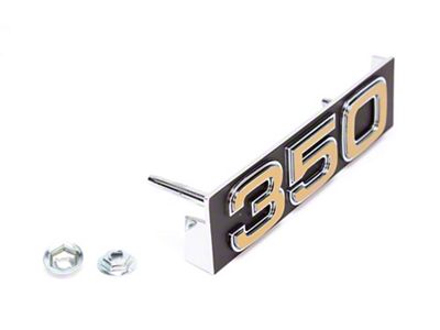 Grille Emblem 350 Chevy 75-76