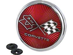 Emblem, Front, Sunburst, 1975-1976 