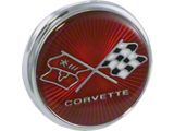 1975-1976 Corvette Front Emblem Sunburst