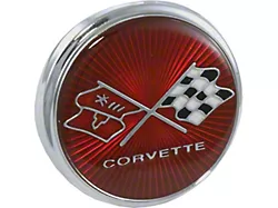 1975-1976 Corvette Front Emblem Sunburst 