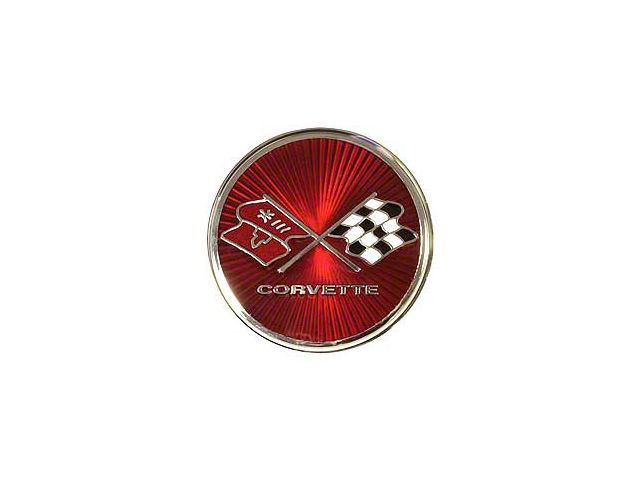 1975-1976 Corvette Gas Door Emblem