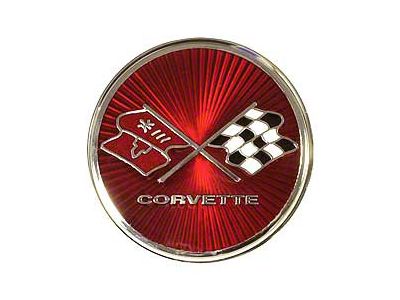 1975-1976 Corvette Gas Door Emblem