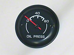 Oil Pressure Gauge, Dash Unit, 1975-1976