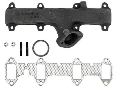 1975-1976 Ford Pickup Truck Exhaust Manifold Kit - 360 & 390 - Left