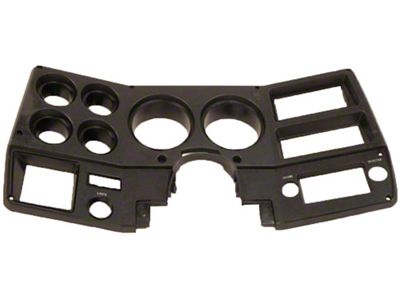 Inst Cluster Bezel W/AC Blk 75-77