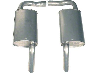 Oval Mufflers (75-77 Corvette C3)