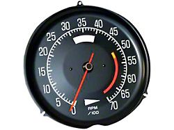 Tachometer,L48,5300 Red Line, 1975-1977