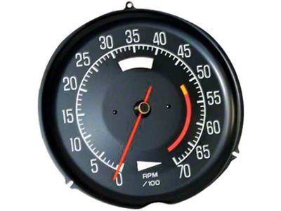 Tachometer,L48,5300 Red Line, 1975-1977