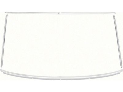 1975-1979 Chevy Nova Molding, Rear Window