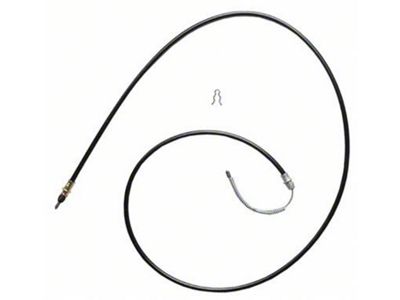 1975-1979 Ford Thunderbird Parking Brake Cable, Right Rear Drum Brake (Rear Drum Brakes)