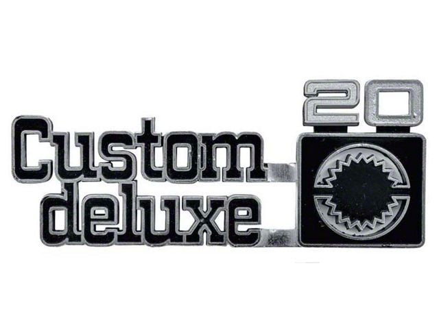 Custom Deluxe 20 Fender Emblem 75-80