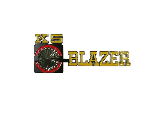 1975-1980 Chevy K5 Blazer Fender Emblems