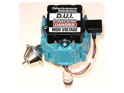 HEI Distributor, Hi-Performance,w/Vacuum Advance, 75-80