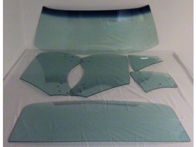 1975-1981 Camaro Complete Glass Package, Green