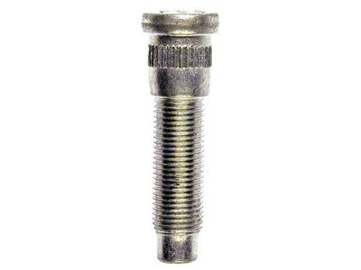 1/2-20 Serrated Wheel Studs; 0.619-Inch Knurl; 2-3/16-Inch Length