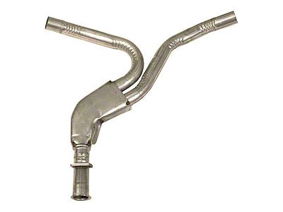 1975-78 L82 Rear 2.5 Aluminized Exhaust Y Pipe