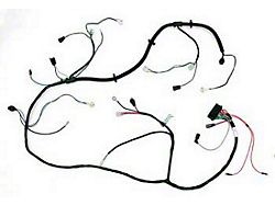 1975 Corvette Forward Light Wiring Harness Show Quality 