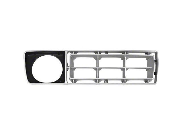 1976-1977 Silver/Black Grille Insert RH