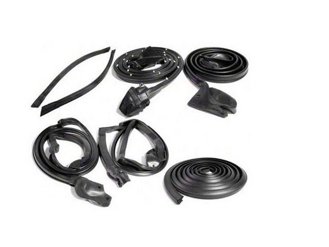1976-1978 Camaro Weather Strip Kit With T-Top