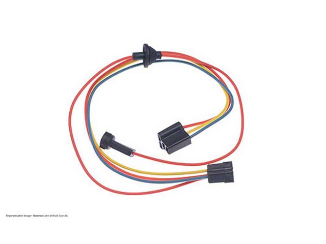 1976-1978 Chevy-GMC Suburban-Blazer-Jimmy Heater Wiring Harness, With Auxiliary Rear Heater